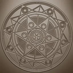 Metal Absrtact ornament