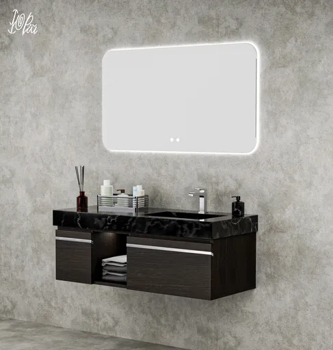 Modern basin + mirror