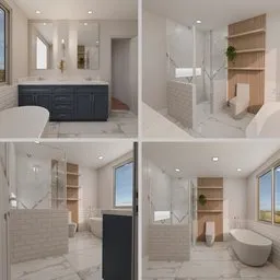Functional bathroom