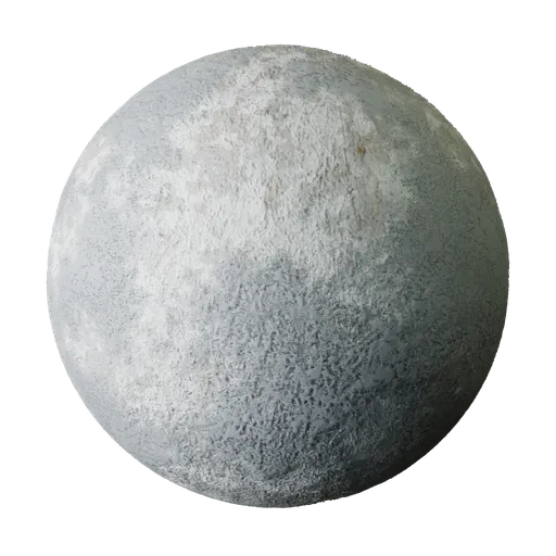 High-quality concrete PBR material texture for 3D modeling in Blender, showcasing distressed and cracked surface detail with height mapping.