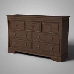 Wooden Commode/Dresser