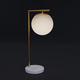 Modern Gold Table Lamp