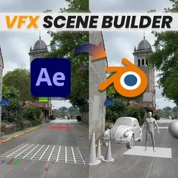 VFX Scene Builder - After Effects to Blender