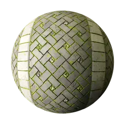 Stylized Bricks Pavement