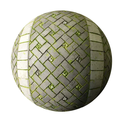 Stylized Bricks Pavement