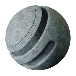 Old Blue Wall Plastered