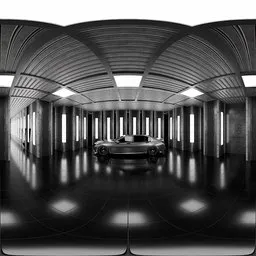 Dark Car Studio - HDRi