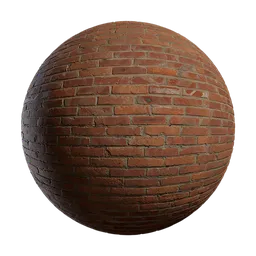 Red brick wall