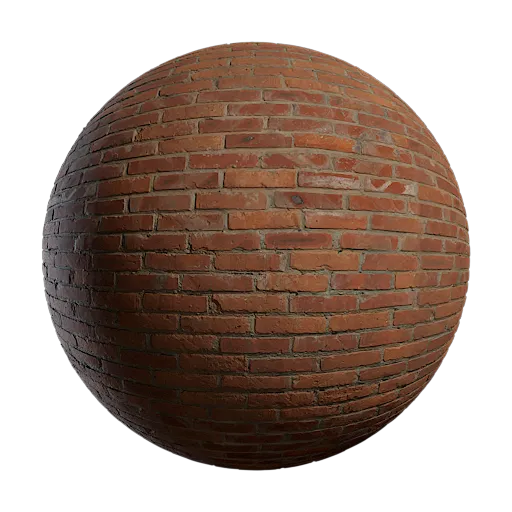 Red brick wall