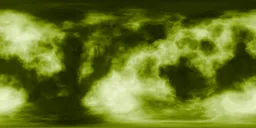 Yellew Nebula in Deep Dark Space