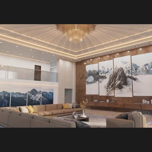 Modern Living Room / Hall