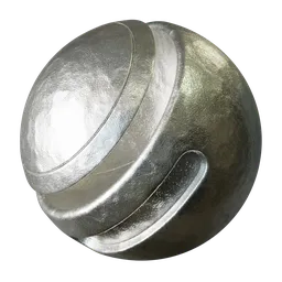 Silver Sandblasted