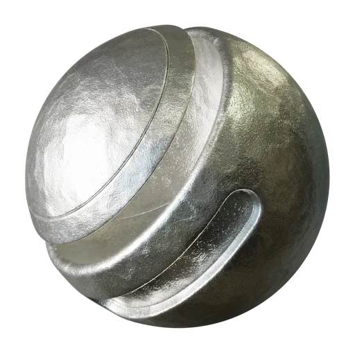Silver Sandblasted