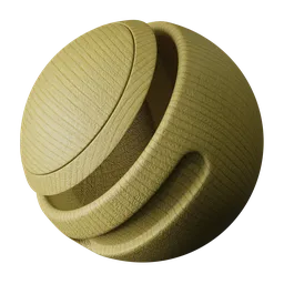 Oak milled wood