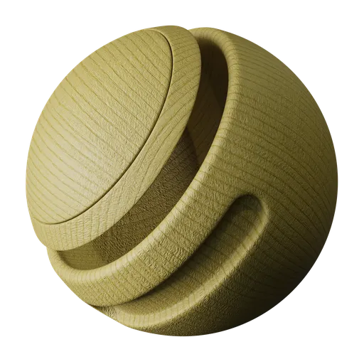 Oak milled wood