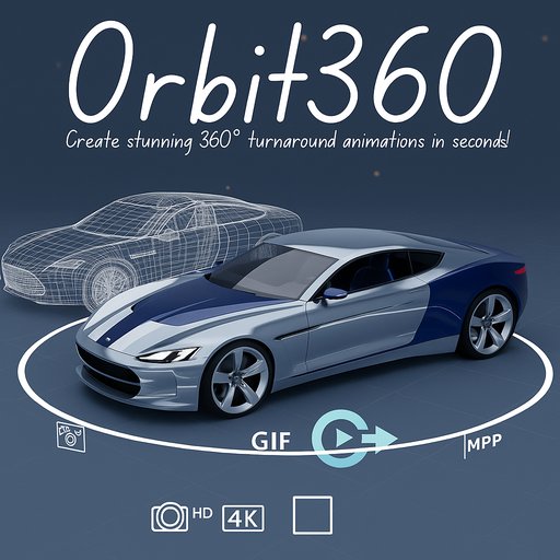 Orbit360 - One Click Turnaround Animation Export from Viewport