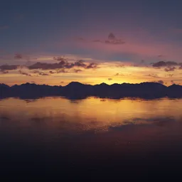 Twilight Sunset Sky Landscape