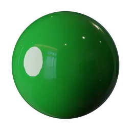 Plastic glossy