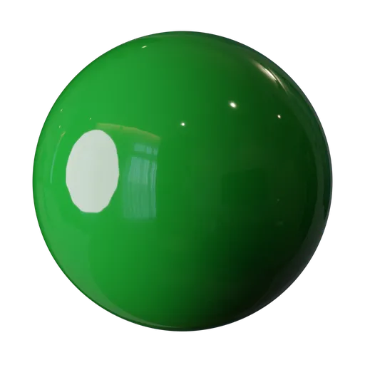 Plastic glossy