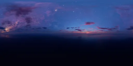 Aurora Dark Night Clouds