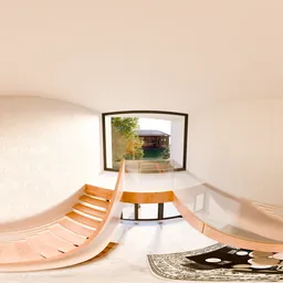 Free HDRi Staircases and Sunset 8 K