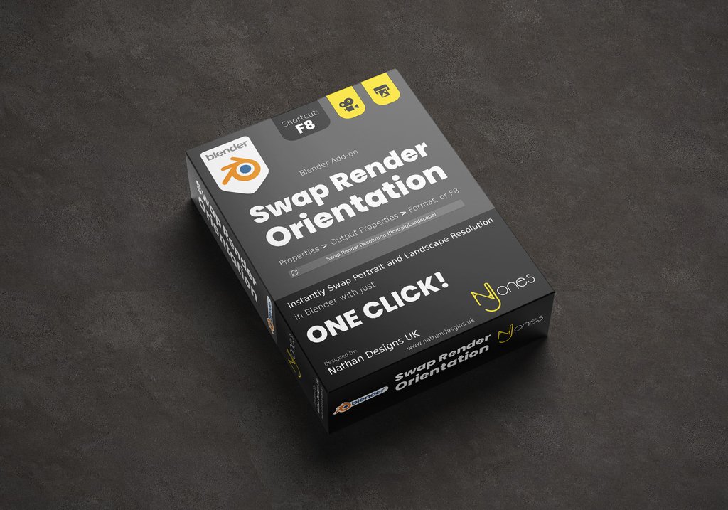 Swap Render Orientation | FREE Render add-ons | Blendkit