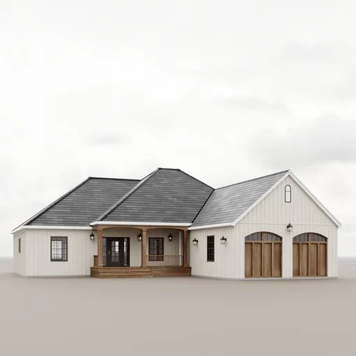 Barndominium Rural House