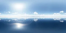 Mirror Lake Midday Sky