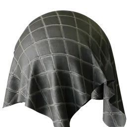 Geometric Brown Velvet
