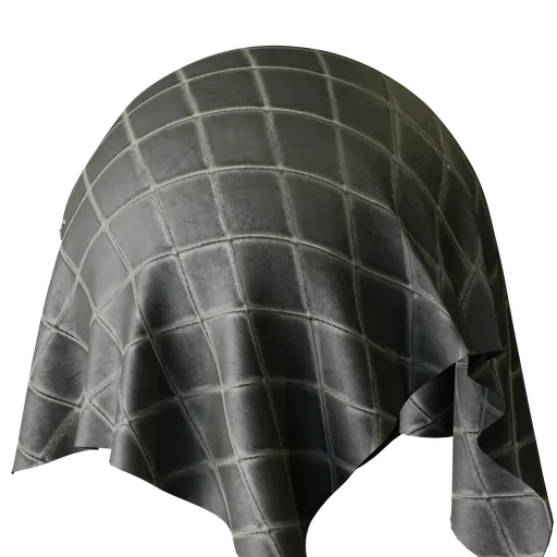 Geometric Brown Velvet