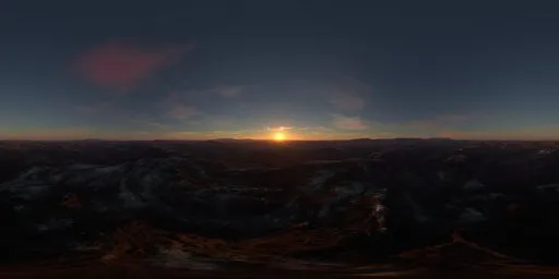Sunset Sky Golden