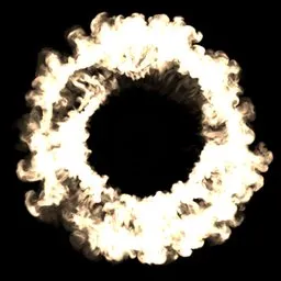 Large Shockwave Explosion VDB Animation