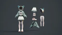 Cute Anime Girl Outfit