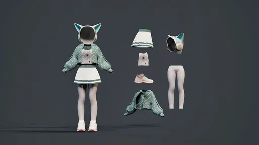 Cute Anime Girl Outfit