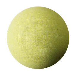 LINEN Lemon Yellow