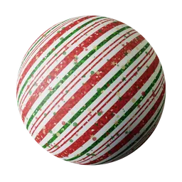 Festive Candy Stripe Ornament