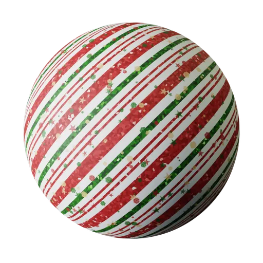 Festive Candy Stripe Ornament