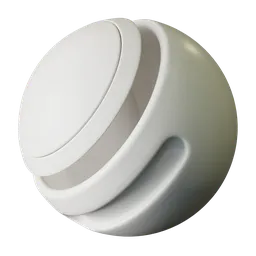White plastic