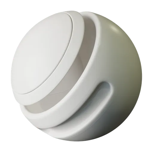White plastic