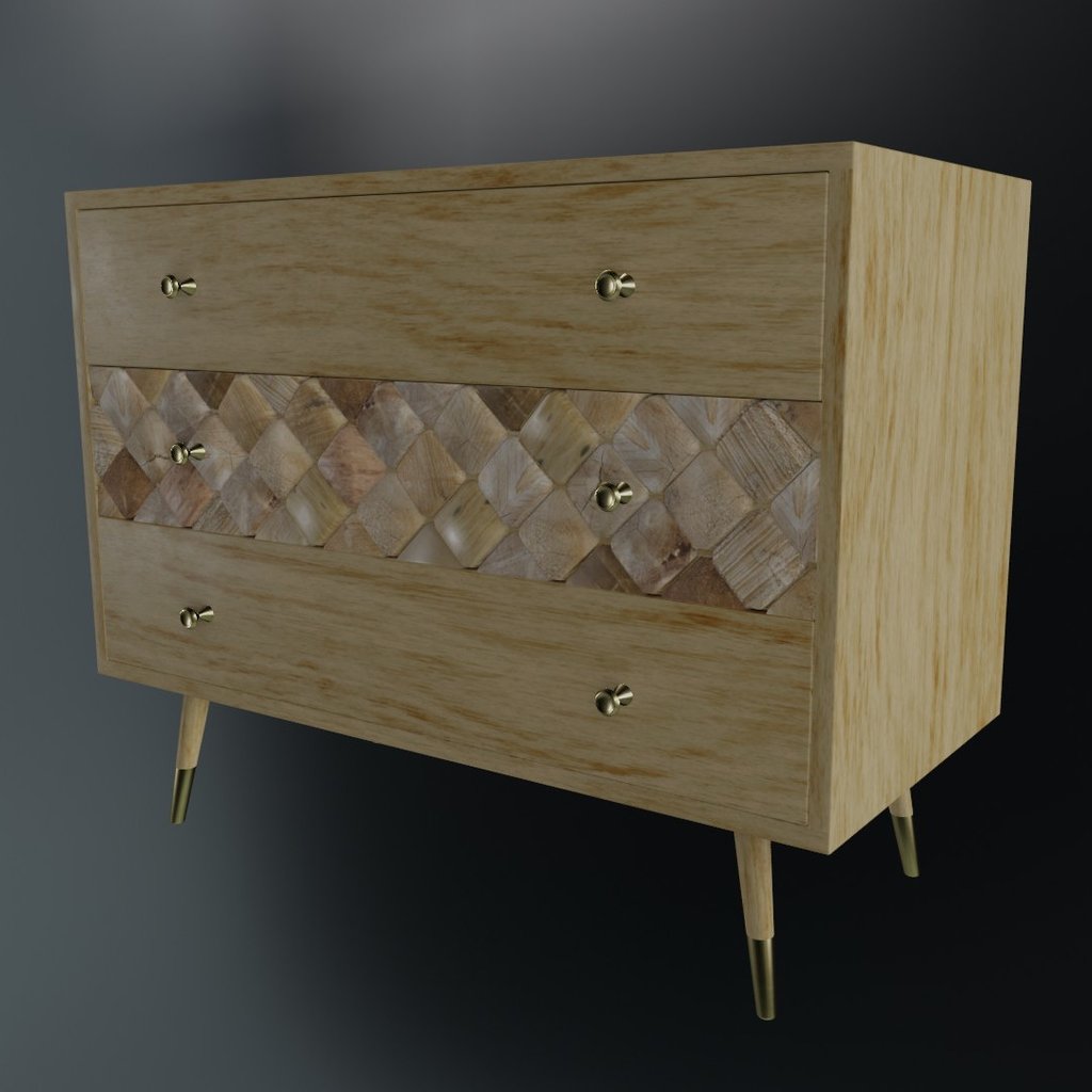 Dresser Commodes models BlenderKit