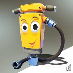 Mascot - The Jackhammer