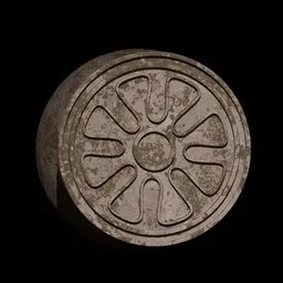 Rokviz Ancient ornament symbol brush