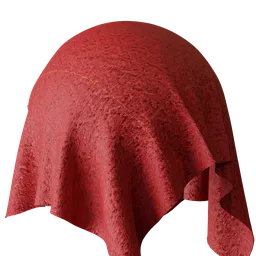 Graphical Red Chenille