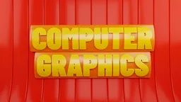 Selo 3d computer graphic