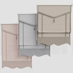 GD Roman Blinds Curtain Set