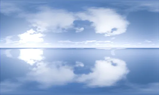 Bright Clear Sky Ocean