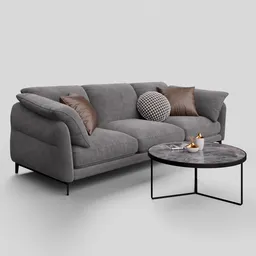 Sofa Tuscany Soft Leather