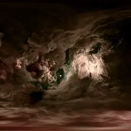 Brown Gas Nebula, 8k