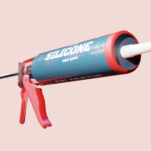 Silicone pistol