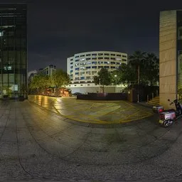 Corridor at night